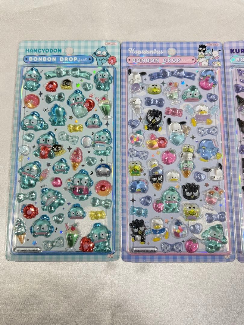 サンリオ ボンボンドロップシール 第2弾 8種類 コンプリート