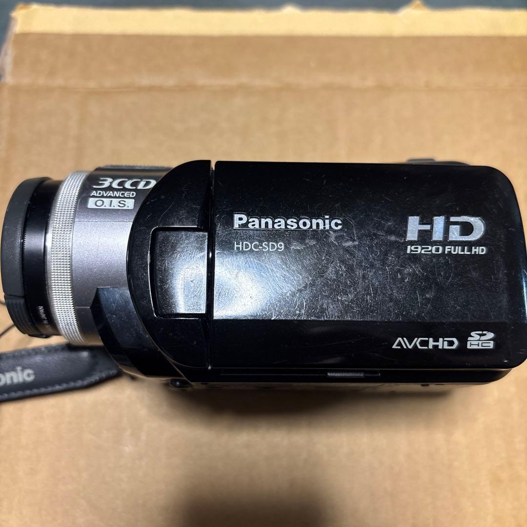 ( N446)Panasonic HDC-SD9 3CCD フルHDビデオカメラ