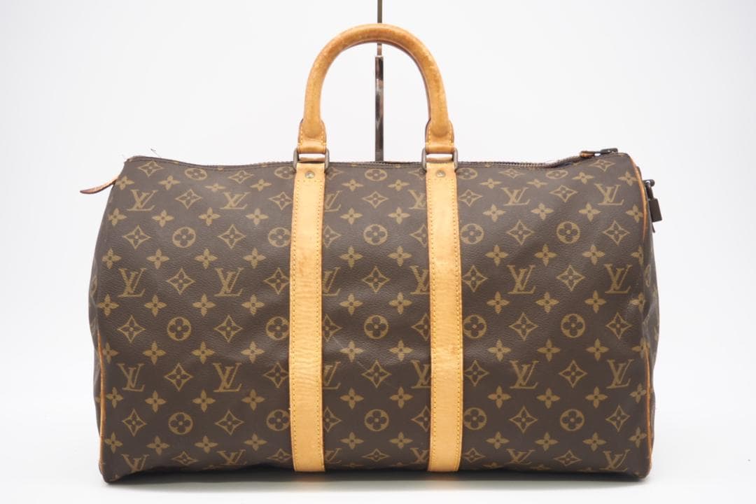 LOUIS VUITTON ボストンバッグ モノグラム キーポル45 ブラウン