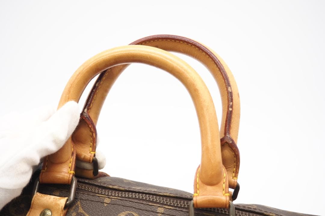 LOUIS VUITTON ボストンバッグ モノグラム キーポル45 ブラウン