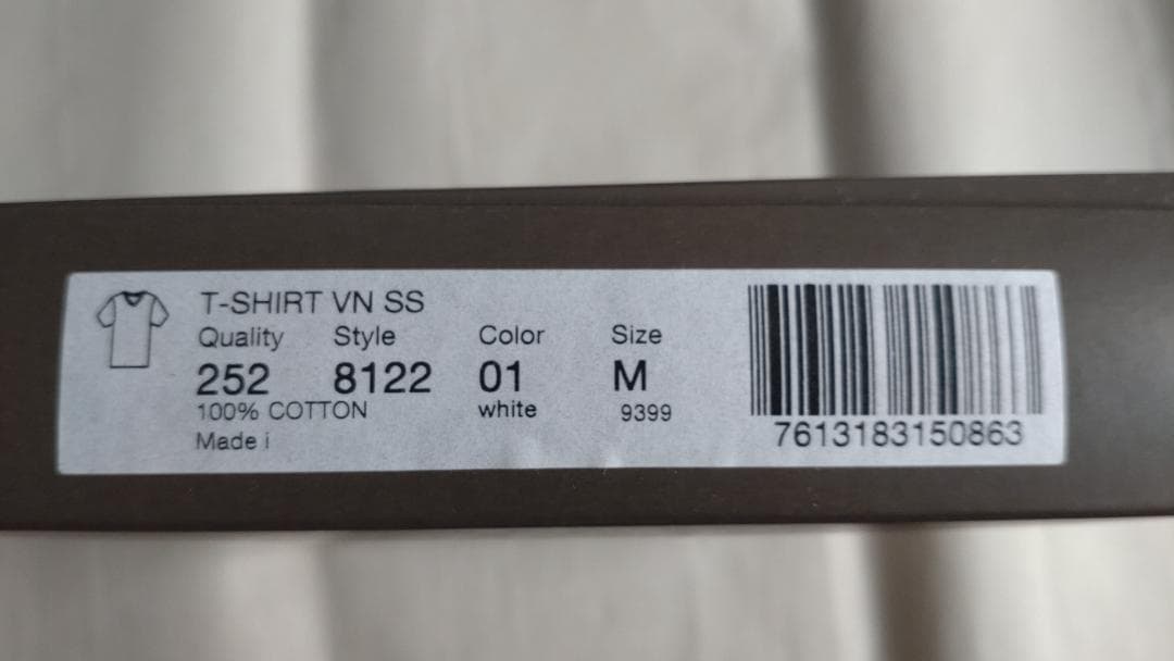 Zimmerli ヅィメリー T-SHIRT VN SS サイズM