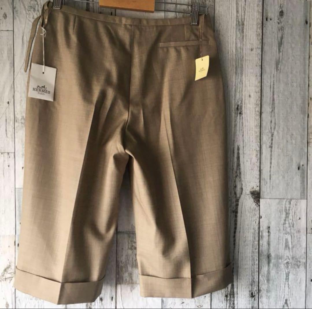 【試着のみ・未使用品】HERME エルメス　パンツスーツ　タグ付き