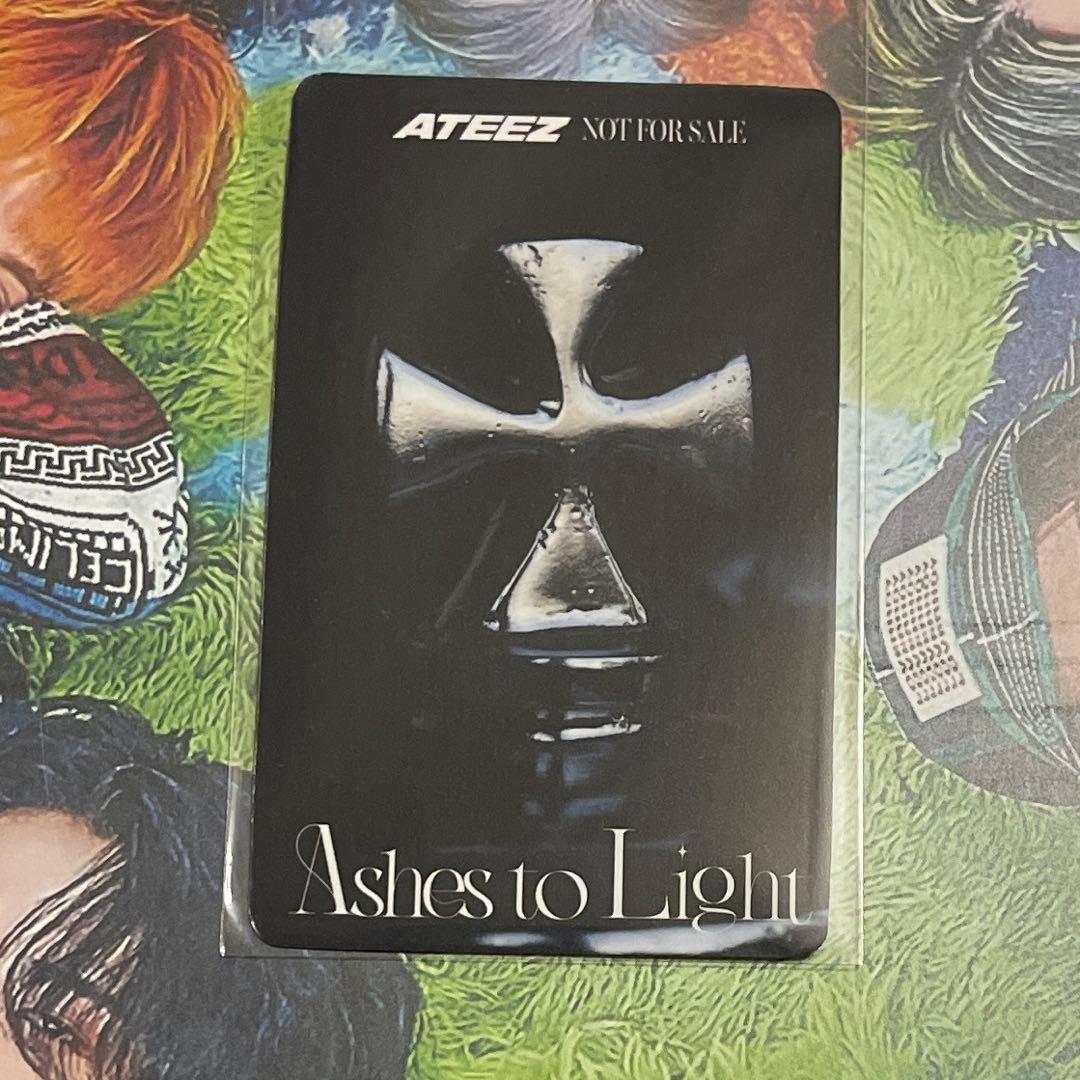 サン ATEEZ Ashes to Light HMV モバガチャ　当選トレカ