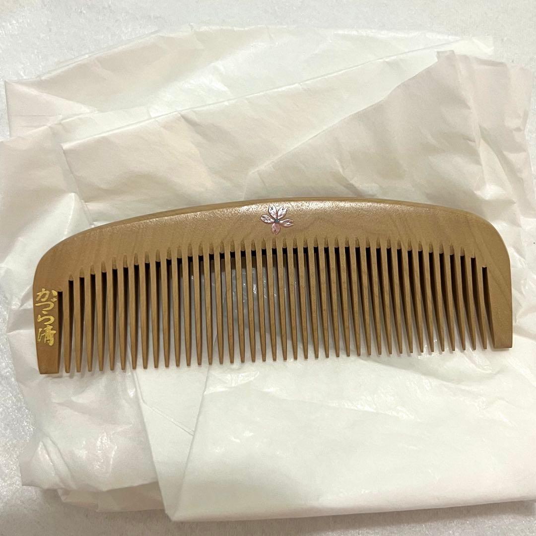 【新品】桜蒔絵櫛（わたしの幸せな結婚×かづら清老舗 限定仕様）