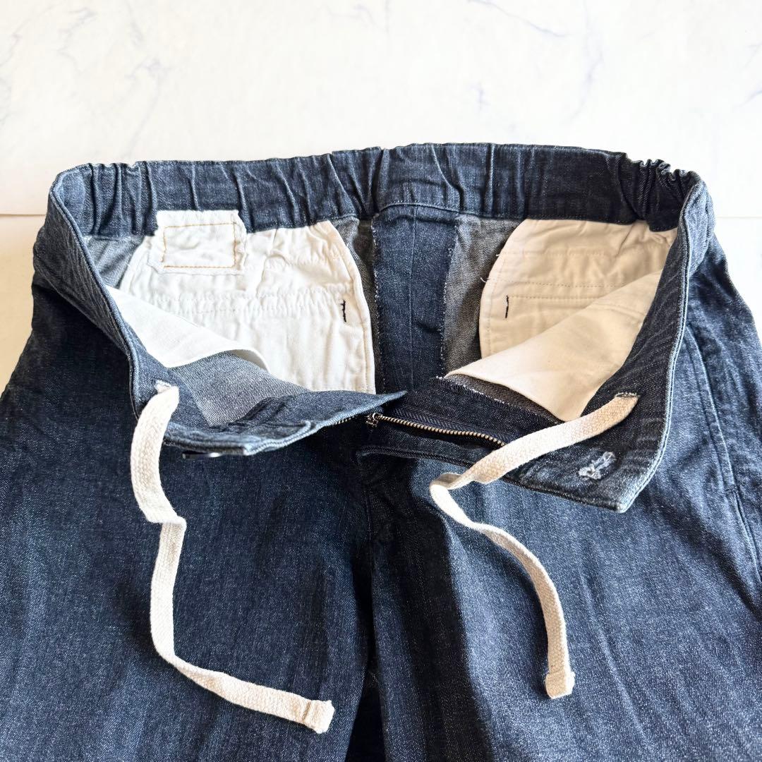 極美品 2024年モデル 45R 麦比古ストレッチデニムのサブリナスラックス M