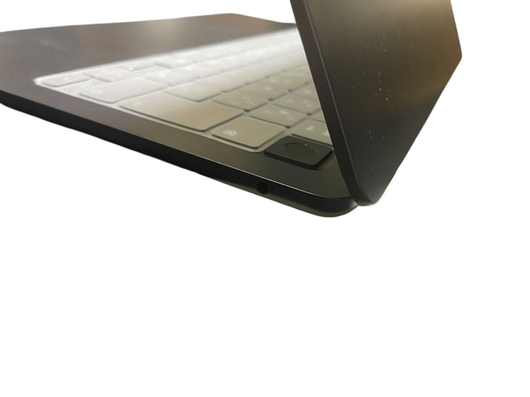 極美品 MacBookAir M2 MLY33J/A ミッドナイト　充放電9回