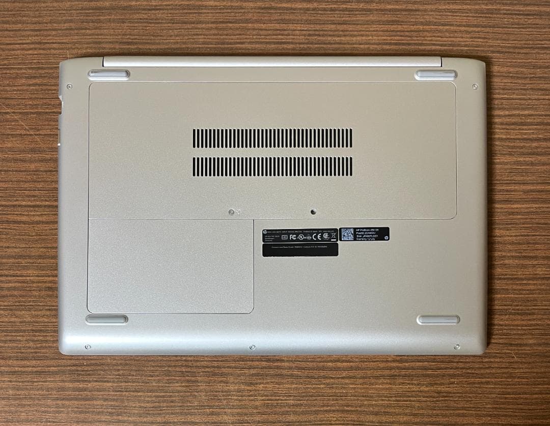 高速、高性能、HP Probook 450 G5、8GB、128GB+500GB