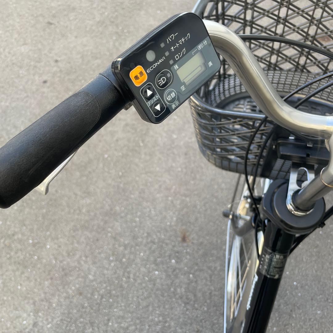 パナソニック電動アシスト自転車26インチ8.9Ah ブラック