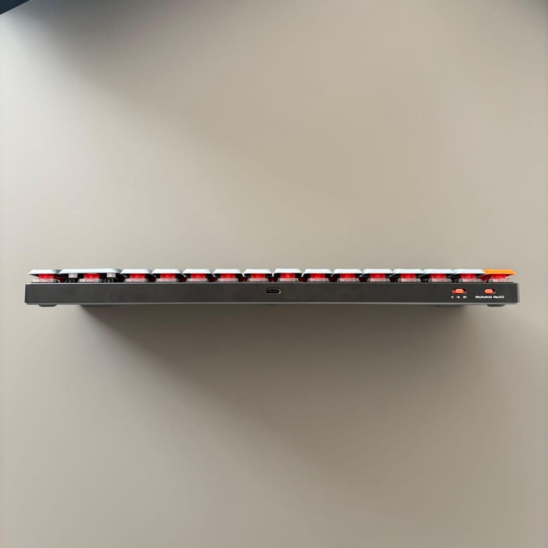 Keychron K7 Max QMK/VIA（赤軸、US配列）