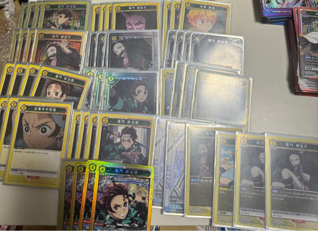 マ*リ様 ユニオンアリーナ 引退品 デッキ　まとめ売り　鬼滅の刃AP付き