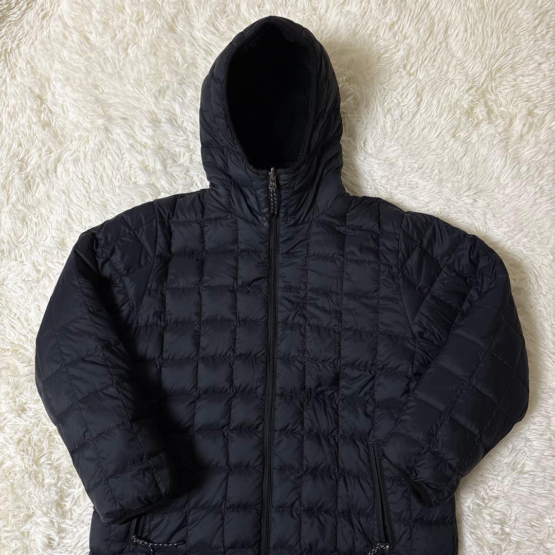 NOLLEY'S × TAION リバーシブル ダウンコート ボア M 黒