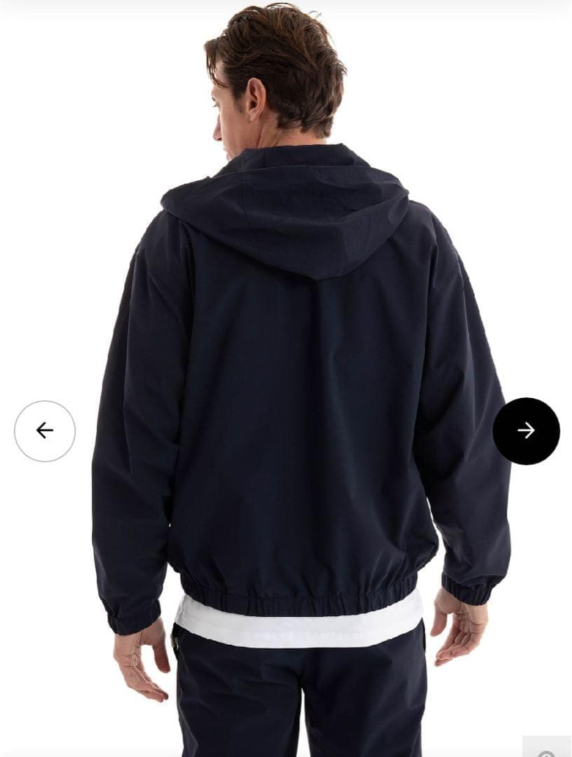 【BALR】ボーラー　トラックジャケット　パーカー　ネイビー　XL