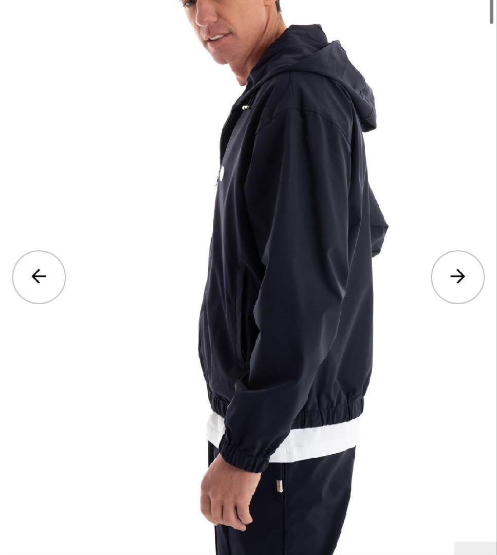 【BALR】ボーラー　トラックジャケット　パーカー　ネイビー　XL