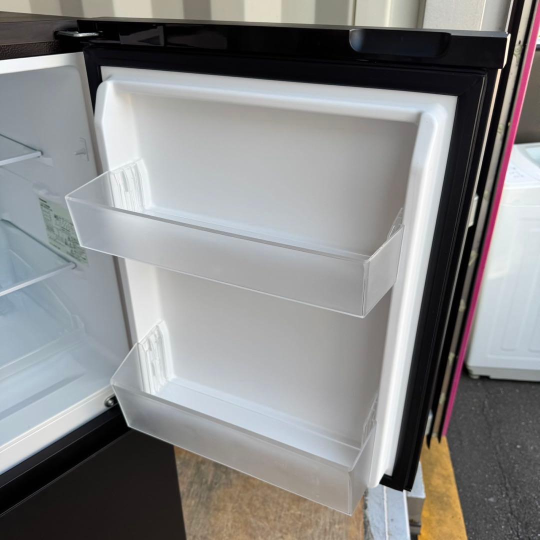 57⭐️2023年製美品★パナソニック冷蔵庫　ブラック黒　インバーター　一人暮らし