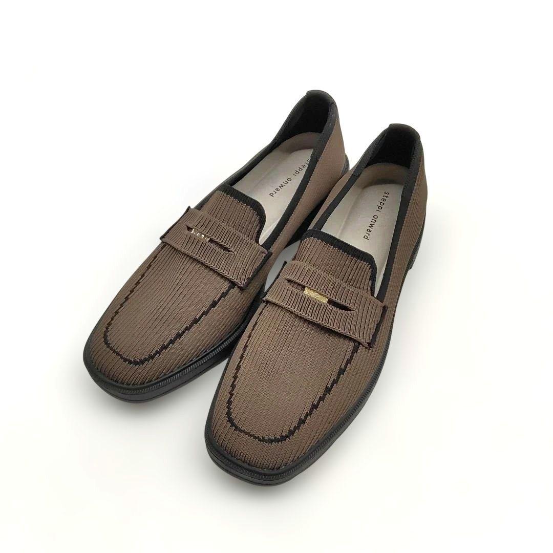 steppi onward 撥水 洗える ニット ローファー 9000