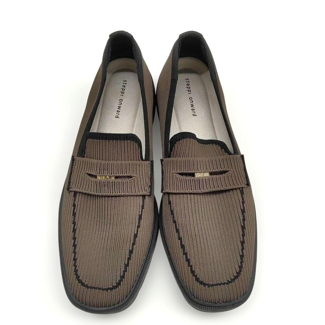 steppi onward 撥水 洗える ニット ローファー 9000