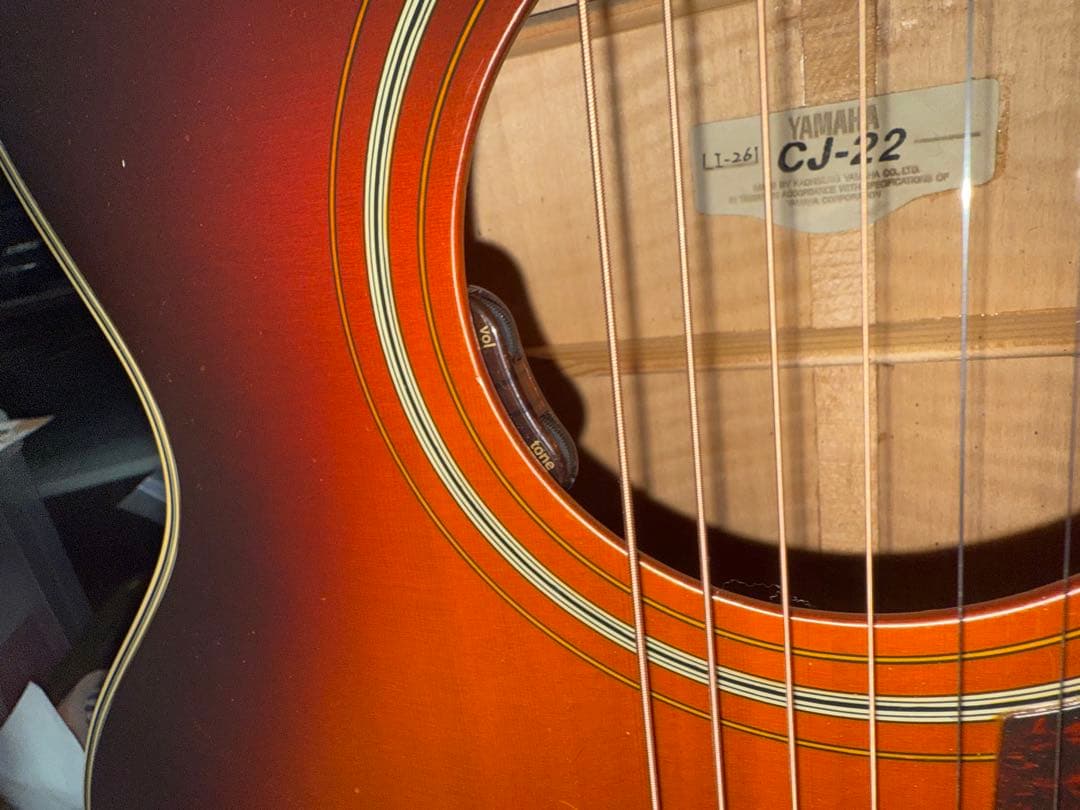 YAMAHA CJ-22 アコースティックギター サンバースト　ヤマハ