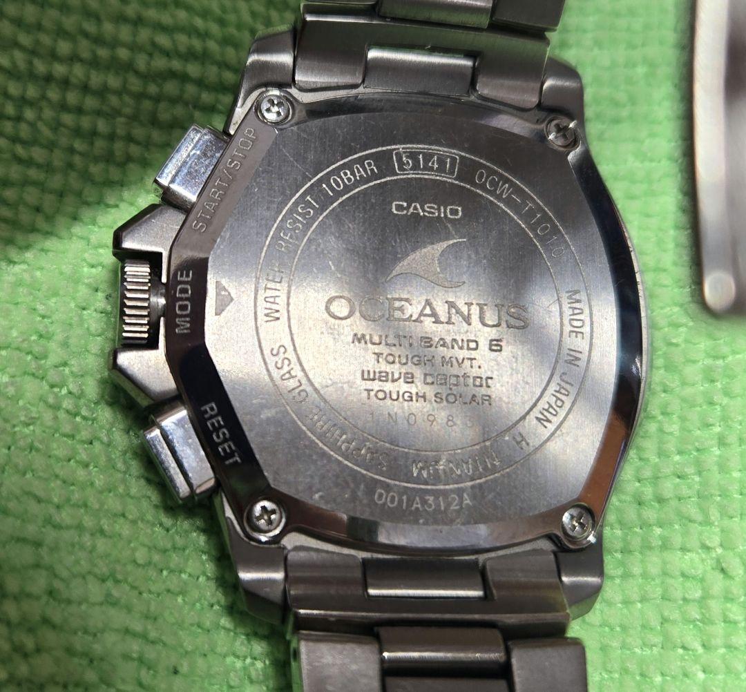 CASIO オシアナス ocw-t1010 OCEANUS 【不動】