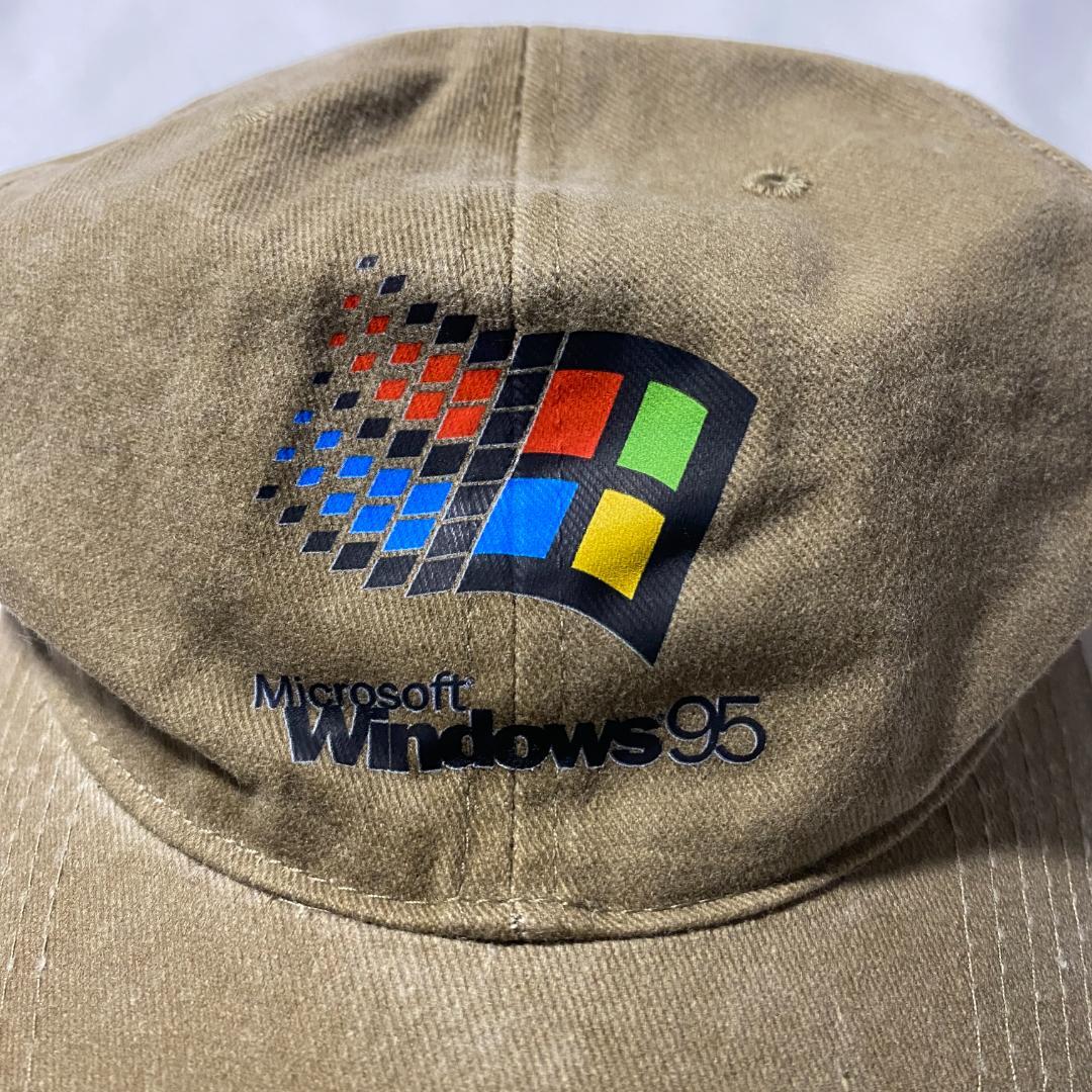 帽子 90s Microsoft Windows 95 Logo Cap