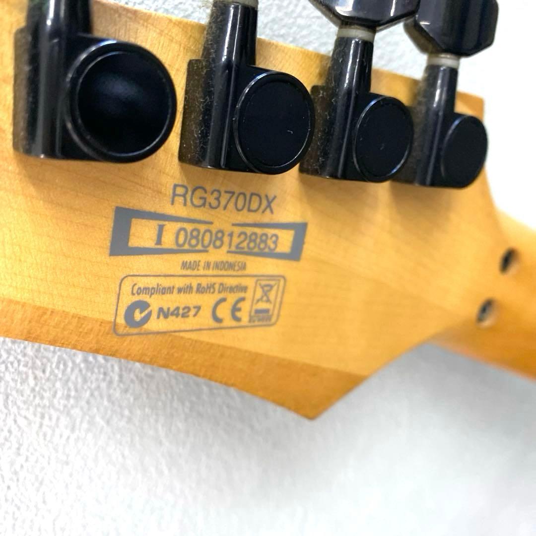 $ Ibanez アイバニーズRG370DX ブラック　エレキギター