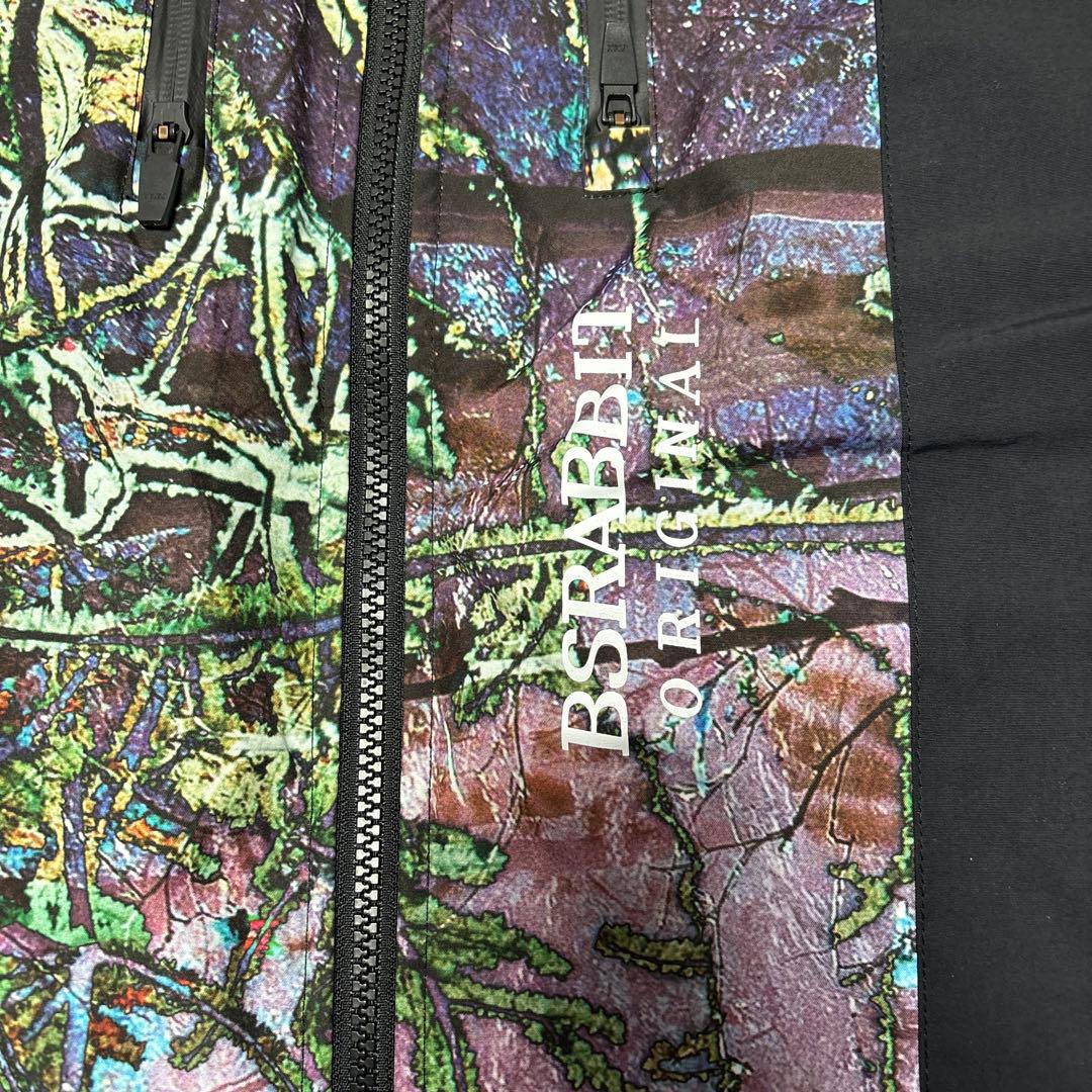 BSRABBIT フード付きカモフラージュジャケット