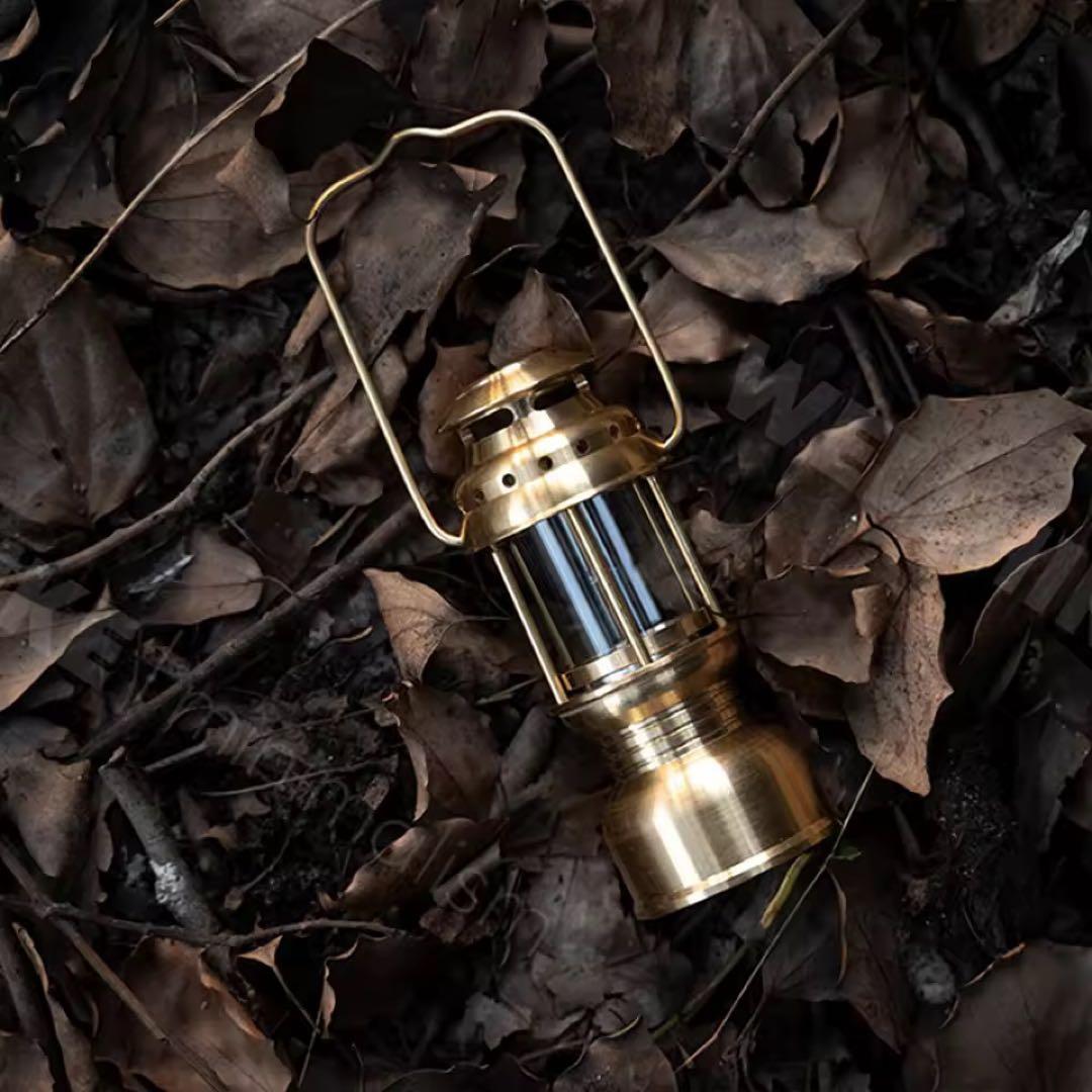 ゴールゼロ　真鍮製　名もなきランタン型　ミニペトロ型　( たまゆら タイプ　)