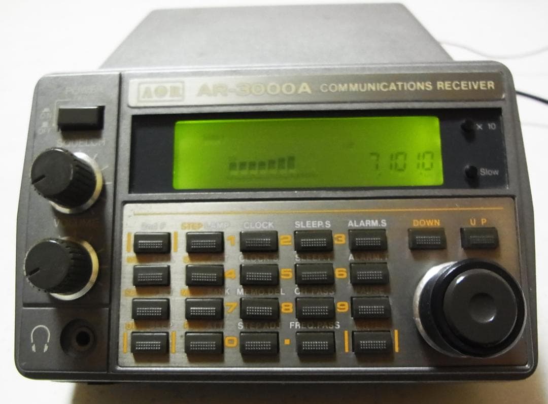 AOR　AR-3000A　広帯域受信機　秘話機能付