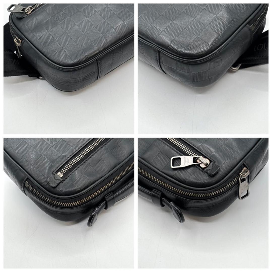 極美品 ルイヴィトン ダミエ アンフィニ アンブレール ボディバッグ 黒