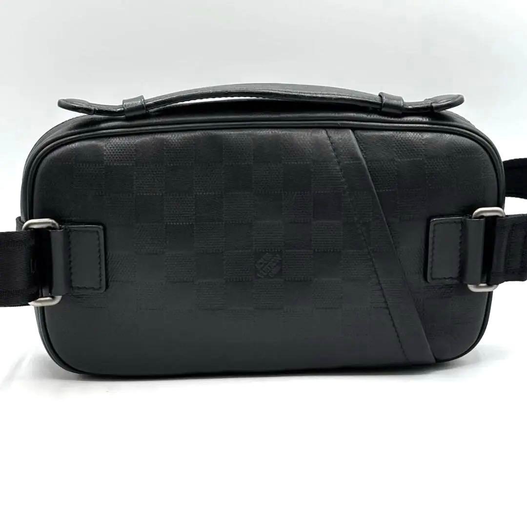 極美品 ルイヴィトン ダミエ アンフィニ アンブレール ボディバッグ 黒