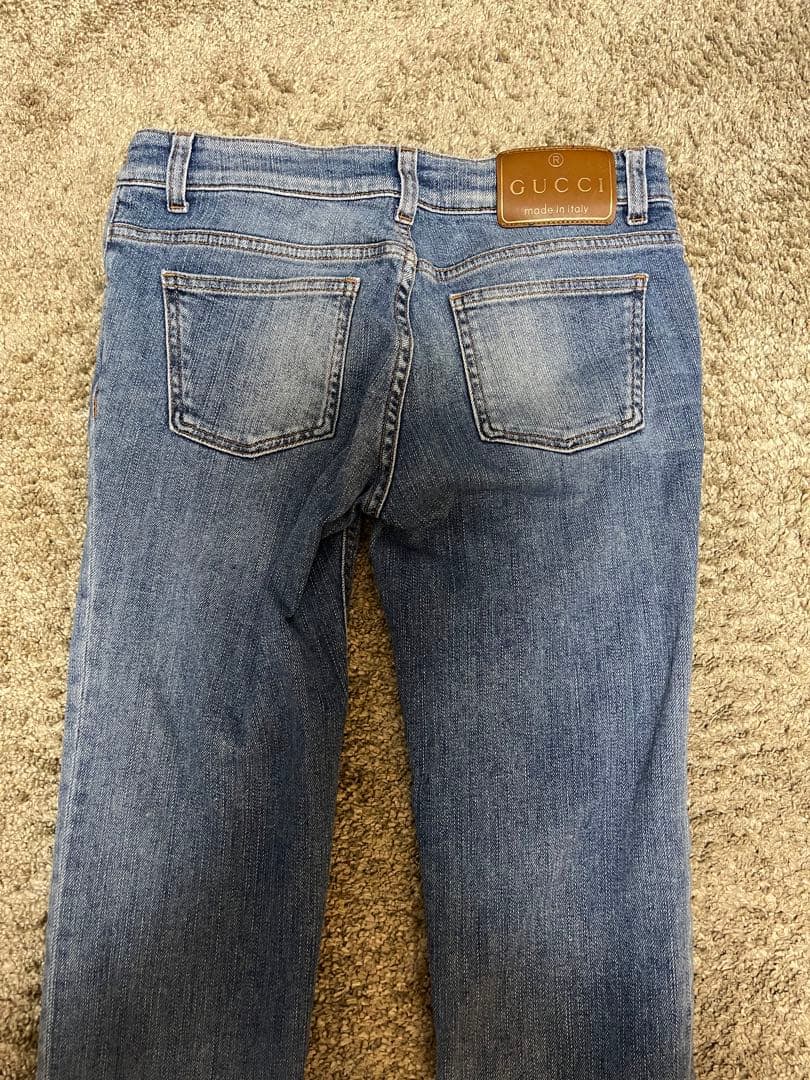 GUCCI シェリーラインデニム　チャーム　イタリア製　40kaorion