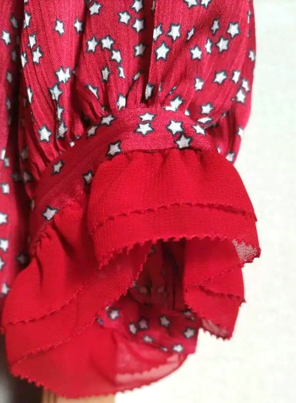 ご購入予定者様ありタグ付新品未使用ANAYI長袖ブラウス３８ 定価31,900円