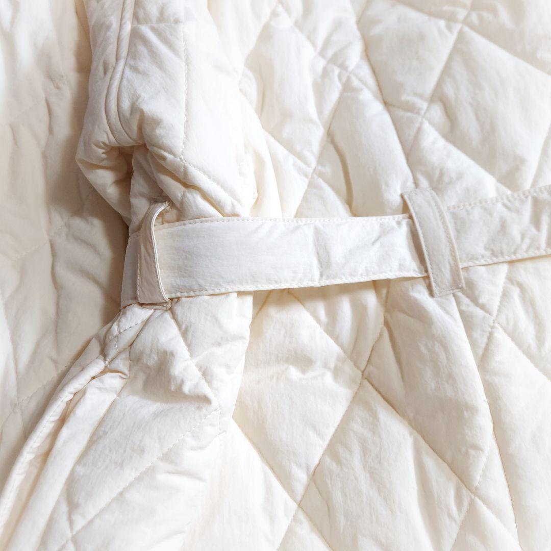 美品♪メゾンスペシャル×ユニバーサルオーバーオール フリーザーコート ホワイト系