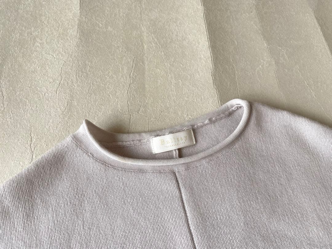 トゥモローランドBallsey ボールジィ バウンススムースウールワイドニット