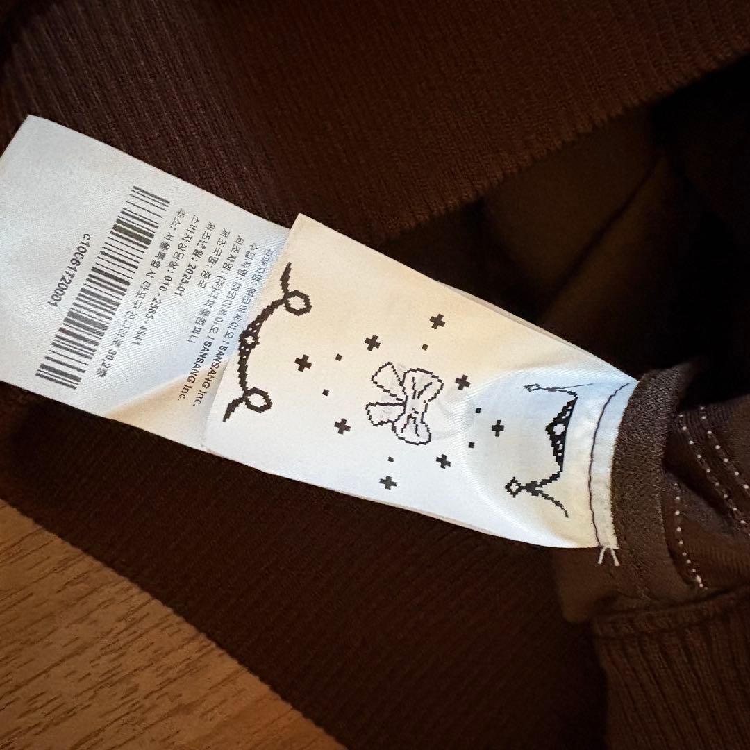 ウォーキング・ランニングウェア coyseio LACE TRACK JACKET brown