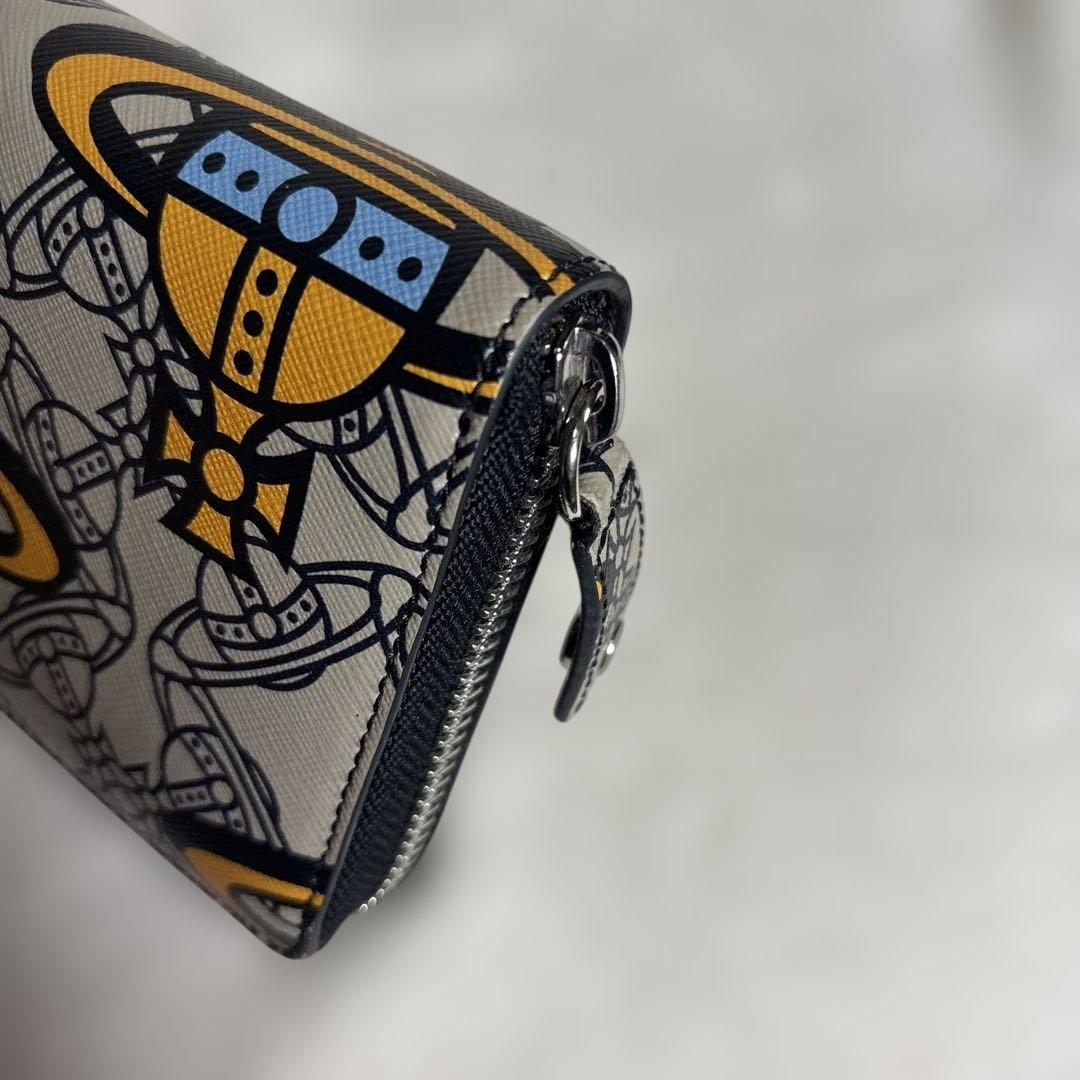 Vivienne Westwood 長財布　総柄　ケント　ラウンドジップ