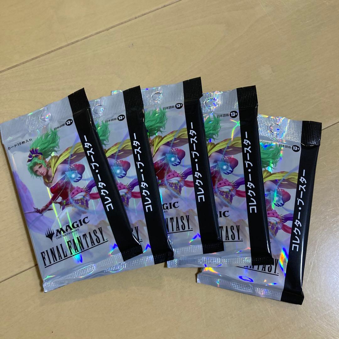 MTG マジック　ザギャザリング　FF コレクターブースター　5パック　日本語