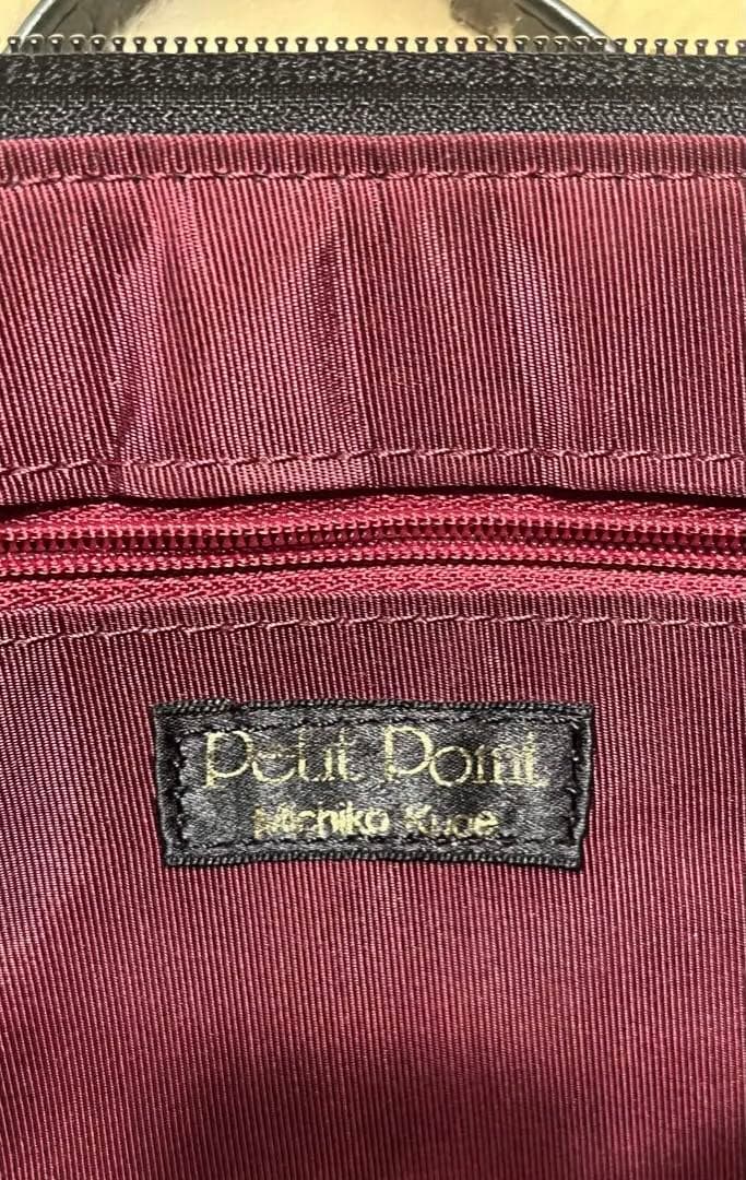 プチポワン Petit Point 久家道子　本革　ショルダーバッグ