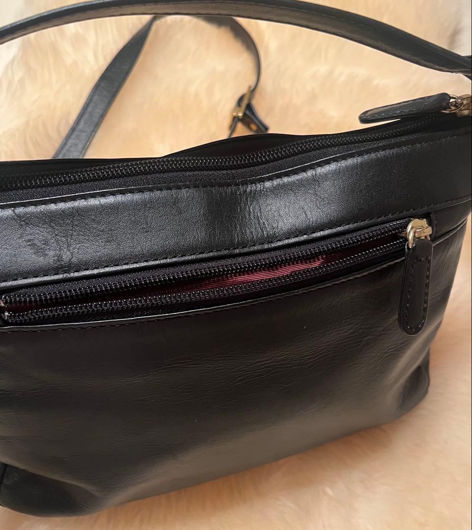 プチポワン Petit Point 久家道子　本革　ショルダーバッグ