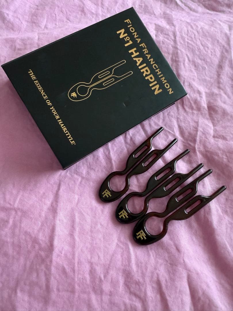 Fiona Franchimon N°1 Hairpin ブラウン3本セット