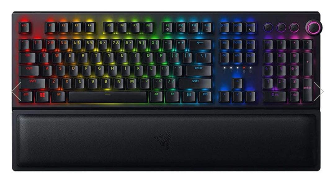 【Razer】BLACKWIDOW V3 RRO キーボード Yellow