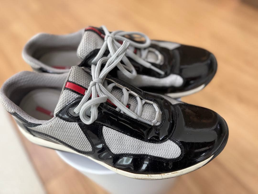 【早い者勝ち！】PRADA スニーカー ブラック/グレー