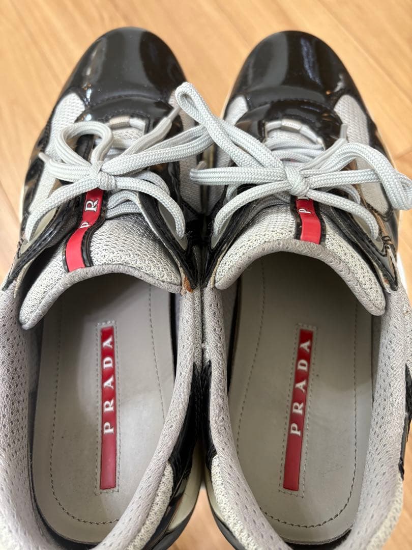 【早い者勝ち！】PRADA スニーカー ブラック/グレー