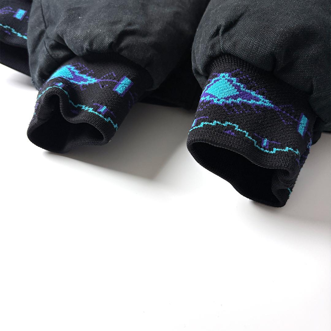 サウスウエストジャケット L ブラック ネイティブ柄 サンタフェジャケット