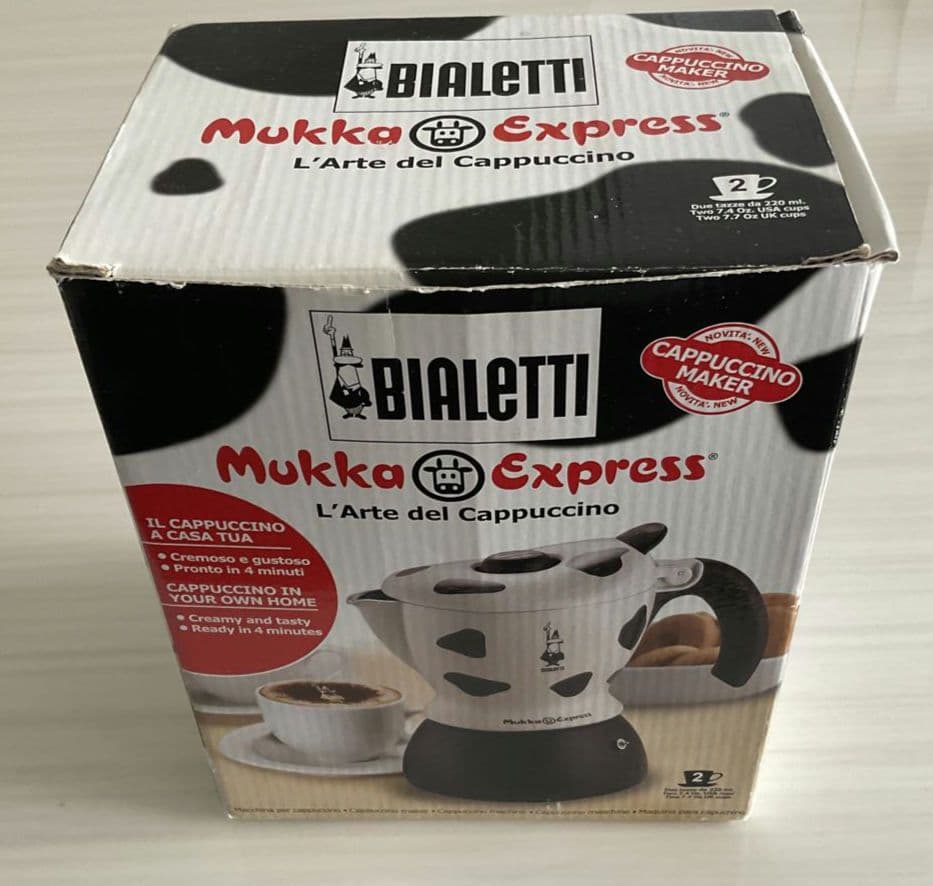 【マミ】Bialetti Mukka Express 牛柄コーヒーメーカー