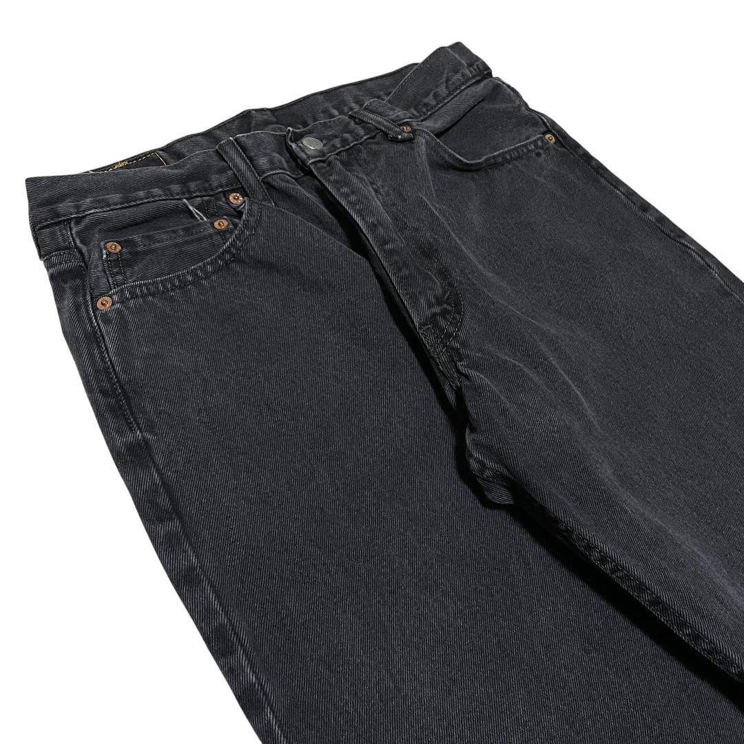 リーバイス 550 w34 l30 ブラックデニム 古着 ジーンズ levi's