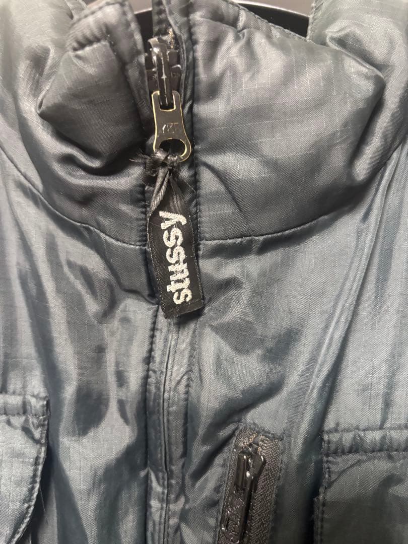 ジャケット・アウター OLD STUSSY FISHING PUFFER JACKET