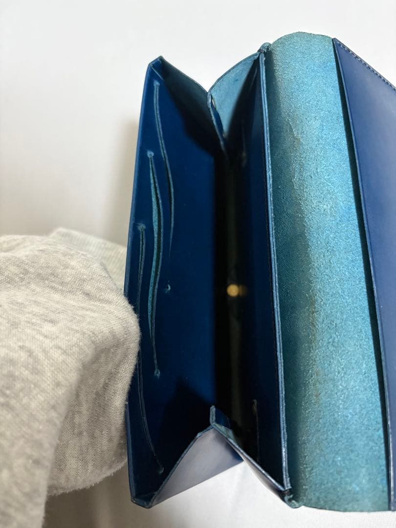 【週末SALE】ten-to-sen. 点と線 usuha-long 長財布