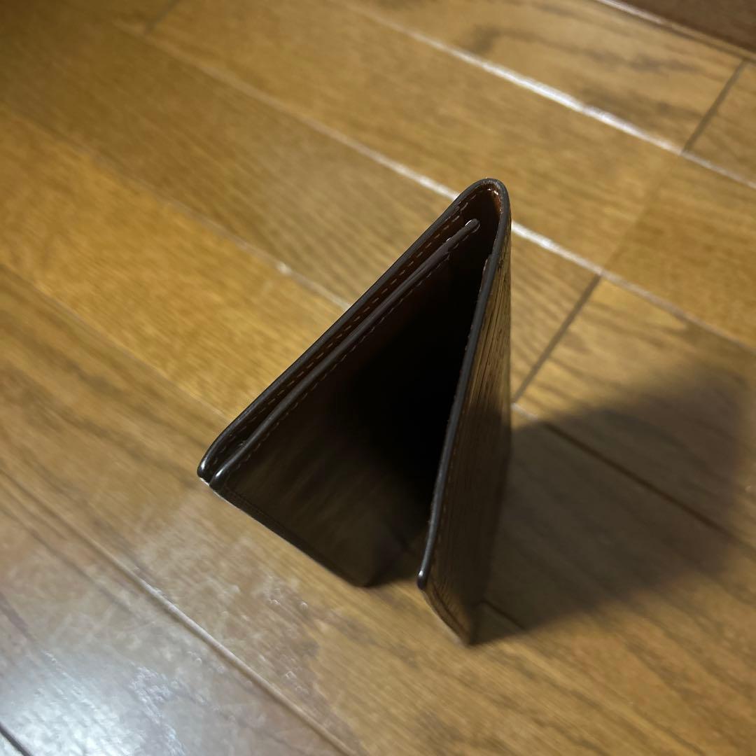 Berluti 長財布 ブラウン レザー セコイヤ オルガ期 スクリットレザー