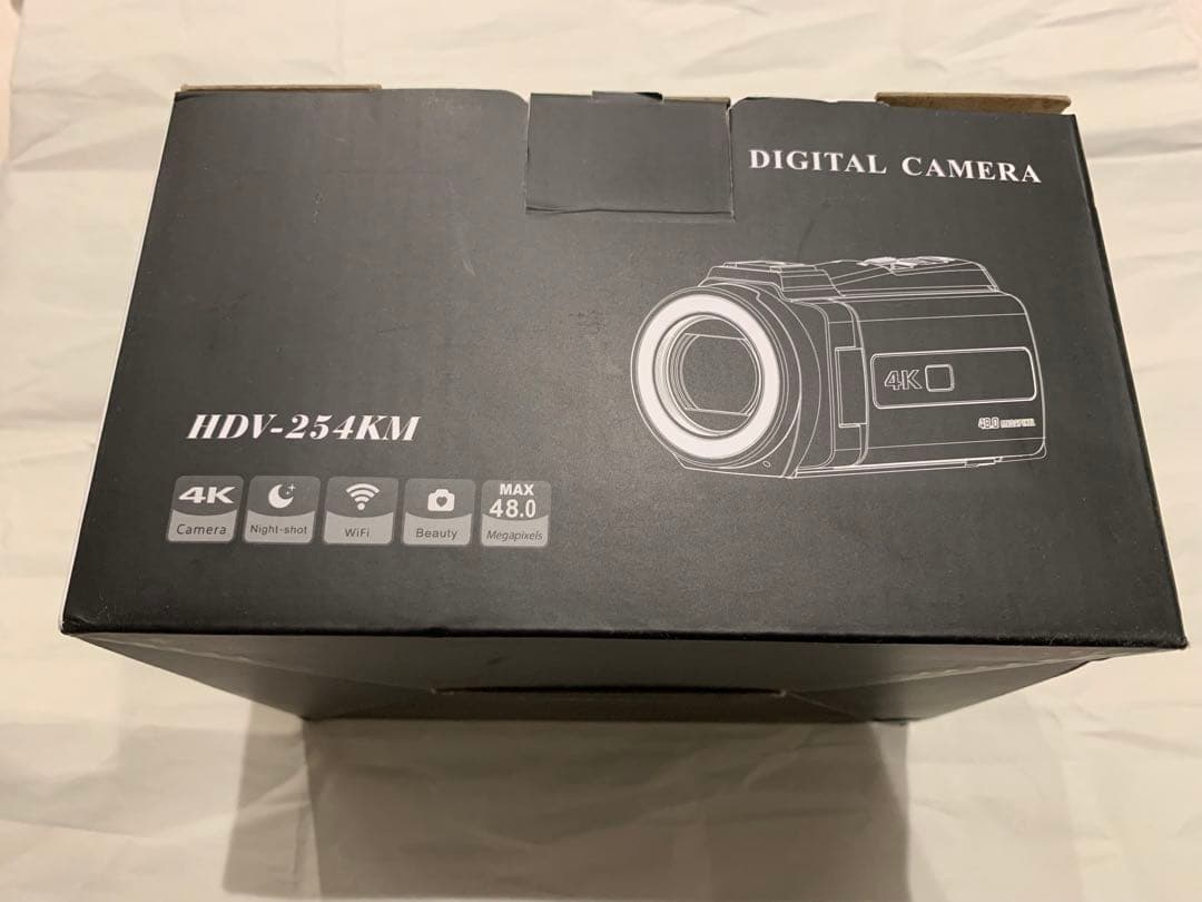 デジタルビデオカメラ 4K 4800万画素16倍　CMOS WIFI