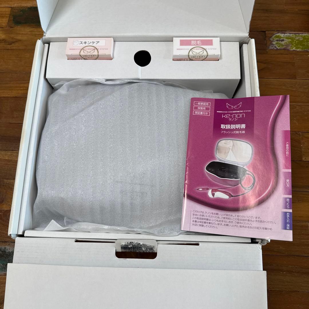 ke-non ケノン　ver.4.1 ホームケア　脱毛器　美品